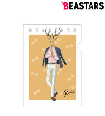 東武動物公園コラボ 描き下ろしイラスト ルイ 私服ver. クリアファイル