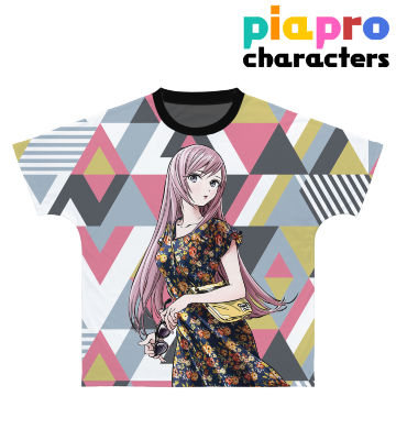 rockin'starコラボ 描き下ろしイラスト 巡音ルカ Art by 博 フルグラフィックTシャツ/ユニセックス