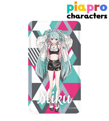 rockin'starコラボ 描き下ろしイラスト 初音ミク Art by 博 モバイルバッテリー