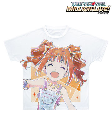 【新品】デレマス 三浦あずさ 両面フルグラフィックtシャツ Msize アイドルマスターミリオンライブ！ 両面フルグラフィックTシャツ