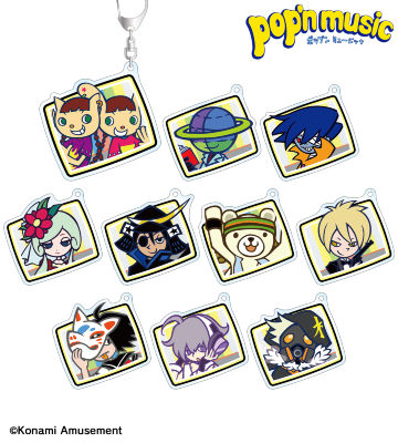 トレーディングアクリルキーホルダー