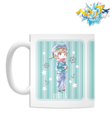 ロシア＆中国 Marine ver. デフォルメAni-Art マグカップ