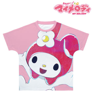 マイメロディ Ani-Art フルグラフィックTシャツ