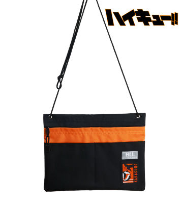 MEIコラボ 烏野高校 サコッシュ ショルダーバッグ