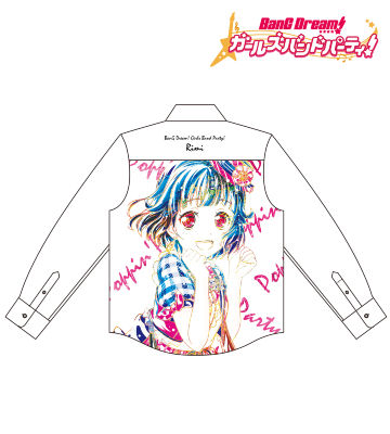 牛込 りみ Ani-Art フルグラフィックカジュアルシャツ