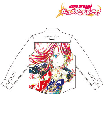 宇田川 巴 Ani-Art フルグラフィックカジュアルシャツ