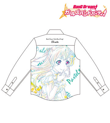 白鷺 千聖 Ani-Art フルグラフィックカジュアルシャツ