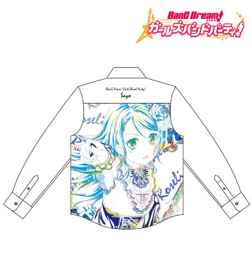 氷川 紗夜 Ani-Art フルグラフィックカジュアルシャツ