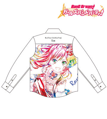 今井 リサ Ani-Art フルグラフィックカジュアルシャツ
