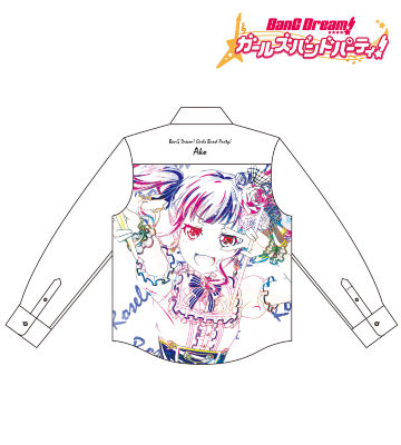宇田川 あこ Ani-Art フルグラフィックカジュアルシャツ