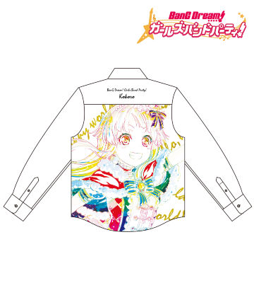 弦巻 こころ Ani-Art フルグラフィックカジュアルシャツ