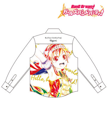 北沢 はぐみ Ani-Art フルグラフィックカジュアルシャツ