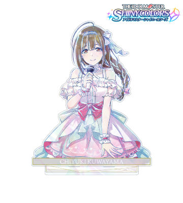 桑山千雪 Ani-Art ホログラムBIGアクリルスタンド