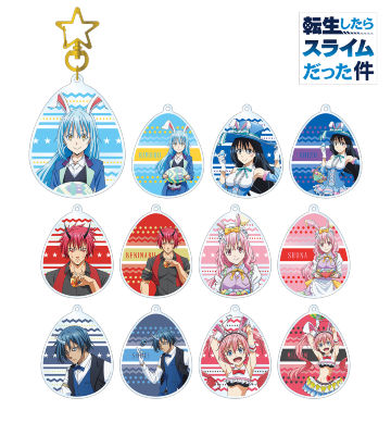 トレーディング 描き下ろしイラスト イースターver. アクリルキーホルダー