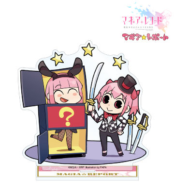 マギア☆レポート いろはちゃん＆まどか先輩 BIGアクリルスタンド ver.C