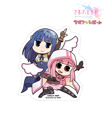 マギア☆レポート いろはちゃん＆七海やちよ ステッカー