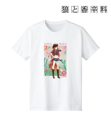 文倉十先生 描き下ろしイラスト ホロ ウェスタンガールver. Tシャツ