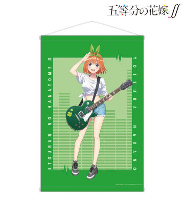 描き下ろしイラスト 中野四葉 ギター演奏ver. B2タペストリー