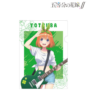 描き下ろしイラスト 中野四葉 ギター演奏ver. クリアファイル