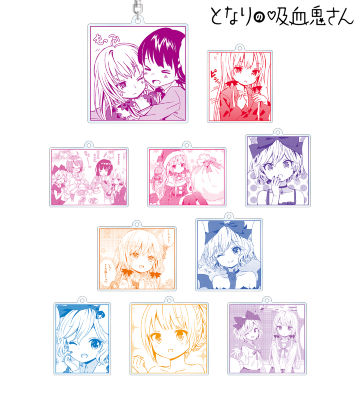 トレーディングアクリルキーホルダー