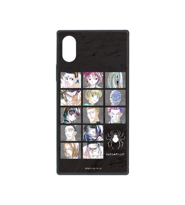 幻影旅団 Ani-Art 第2弾 スクエア強化ガラスiPhoneケース