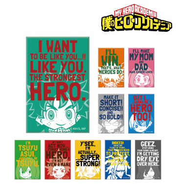 トレーディング台詞缶マグネット