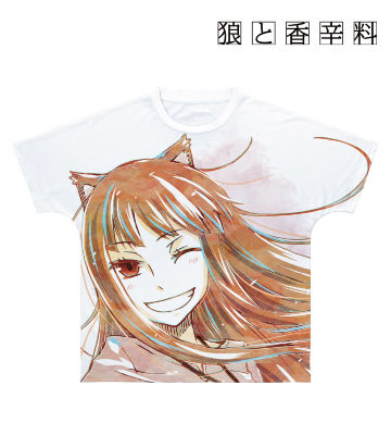 ホロ 9巻表紙イラスト Ani-Art フルグラフィックTシャツ
