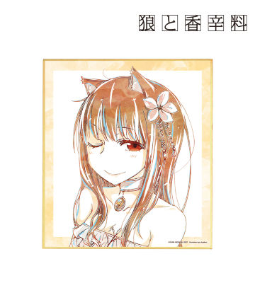 ホロ 17巻表紙イラスト Ani-Art 色紙
