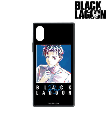 ロック Ani-Art スクエア強化ガラスiPhoneケース