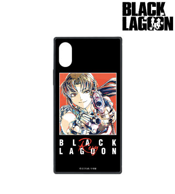 レヴィ Ani-Art スクエア強化ガラスiPhoneケース