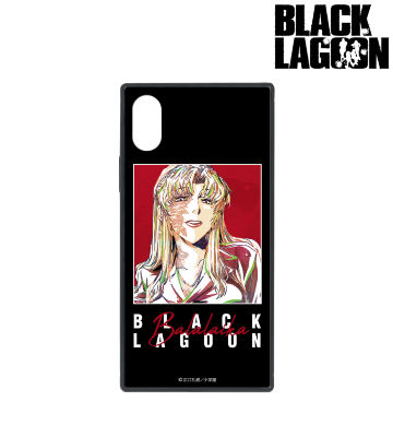 バラライカ Ani-Art スクエア強化ガラスiPhoneケース