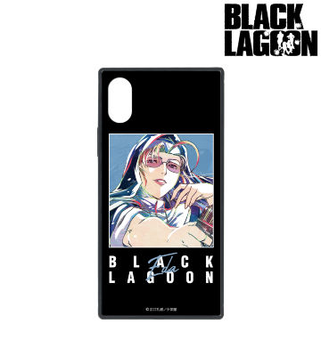 エダ Ani-Art スクエア強化ガラスiPhoneケース