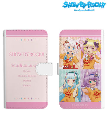 描き下ろしイラスト ヘッドフォンver. 手帳型スマホケース