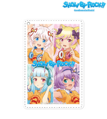 描き下ろしイラスト ヘッドフォンver. 1ポケットパスケース