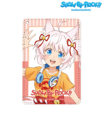 描き下ろしイラスト ほわん ヘッドフォンver. 1ポケットパスケース