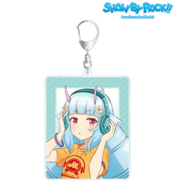 描き下ろしイラスト デルミン ヘッドフォンver. BIGアクリルキーホルダー