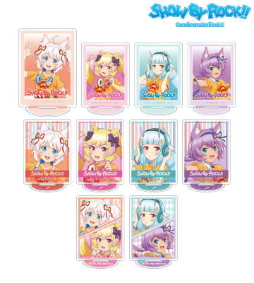 描き下ろしイラスト ヘッドフォンver. トレーディングアクリルスタンド