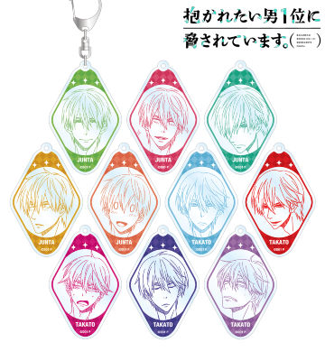 トレーディングアクリルキーホルダー