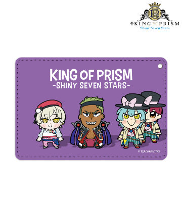 KING OF PRISM × 大川ぶくぶ Schwarz Rose 1ポケットパスケース