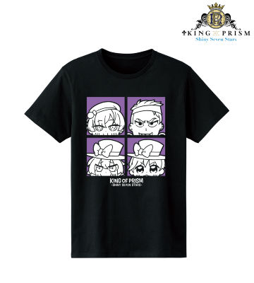KING OF PRISM × 大川ぶくぶ Schwarz Rose Tシャツ