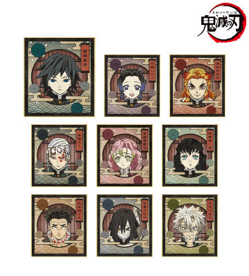 鬼滅の刃♡伊黒小芭内♡絵札缶バッジ アニメ「鬼滅の刃」 - 伊黒小芭内 場面写3WAY缶バッジ | AMNIBUS