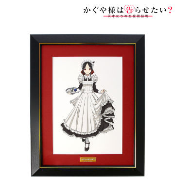 描き下ろしイラスト 四宮かぐや メイド＆執事ver. キャラファイングラフ