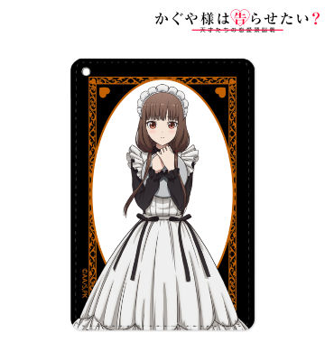 描き下ろしイラスト 伊井野ミコ メイド＆執事ver. 1ポケットパスケース