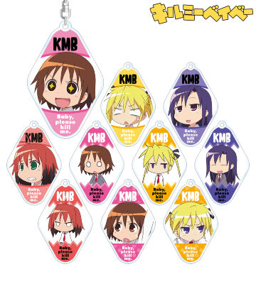 トレーディングアクリルキーホルダー