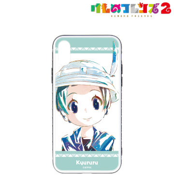 キュルル Ani-Art 強化ガラスiPhoneケース