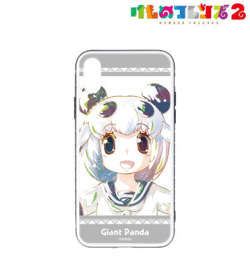 ジャイアントパンダ Ani-Art 強化ガラスiPhoneケース