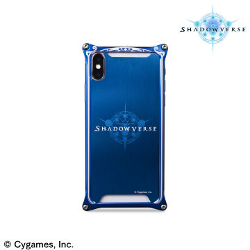 ソリッドバンパー Shadowverse for iPhone X Blue