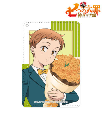 描き下ろしイラスト キング 1ポケットパスケース