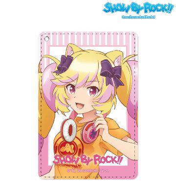 描き下ろしイラスト マシマヒメコ ヘッドフォンver. 1ポケットパスケース