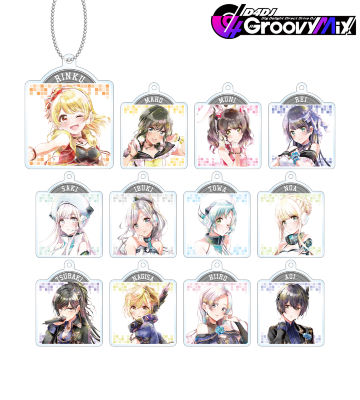 トレーディング Ani-Art aqua label アクリルキーホルダー ver.A